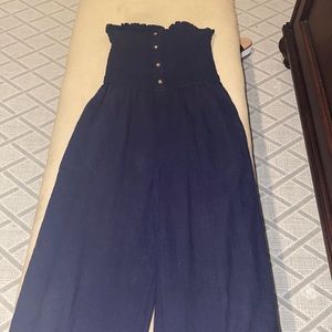Navy Abercrombie &Fitch jumpsuit